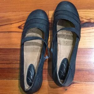 Kim Rogers Blue Women's Mary Jane Flats